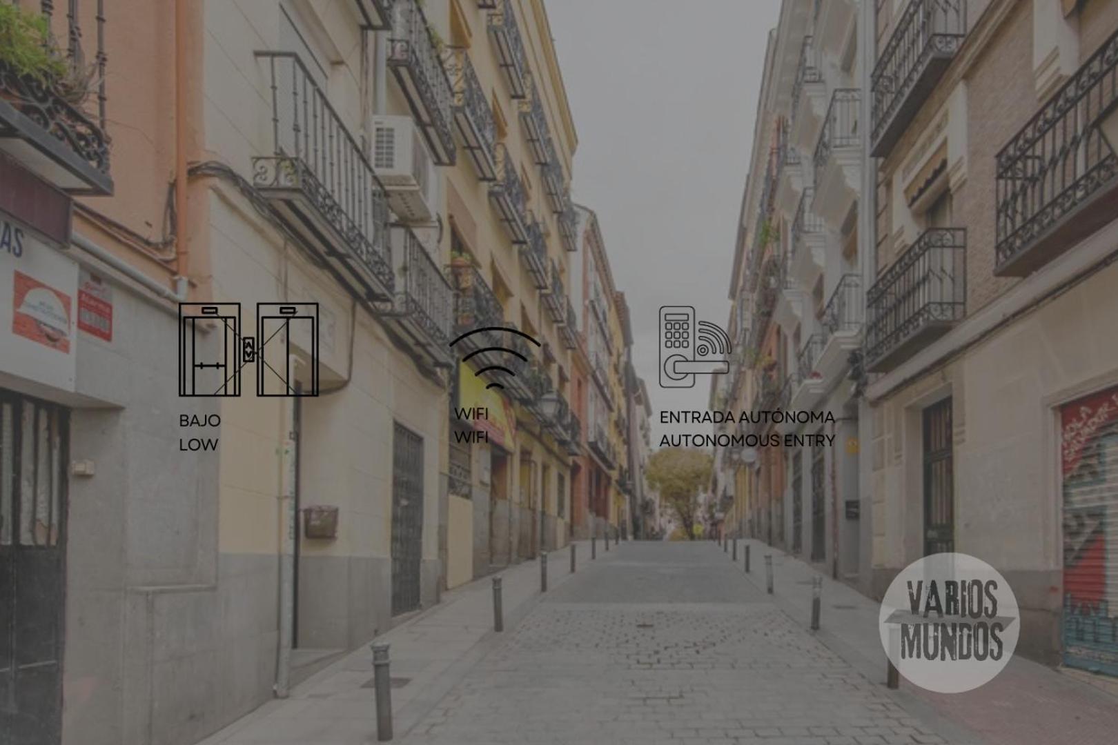 C-Cabeza Cool Apt Para 7 Al Lado De Tirso De Molina E1 Madrid Esterno foto